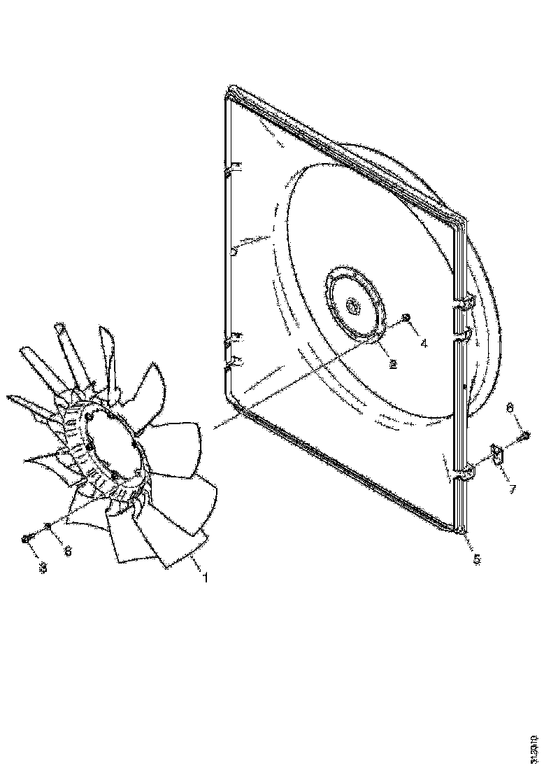 Buy 2062596 FAN COVER SCANIA