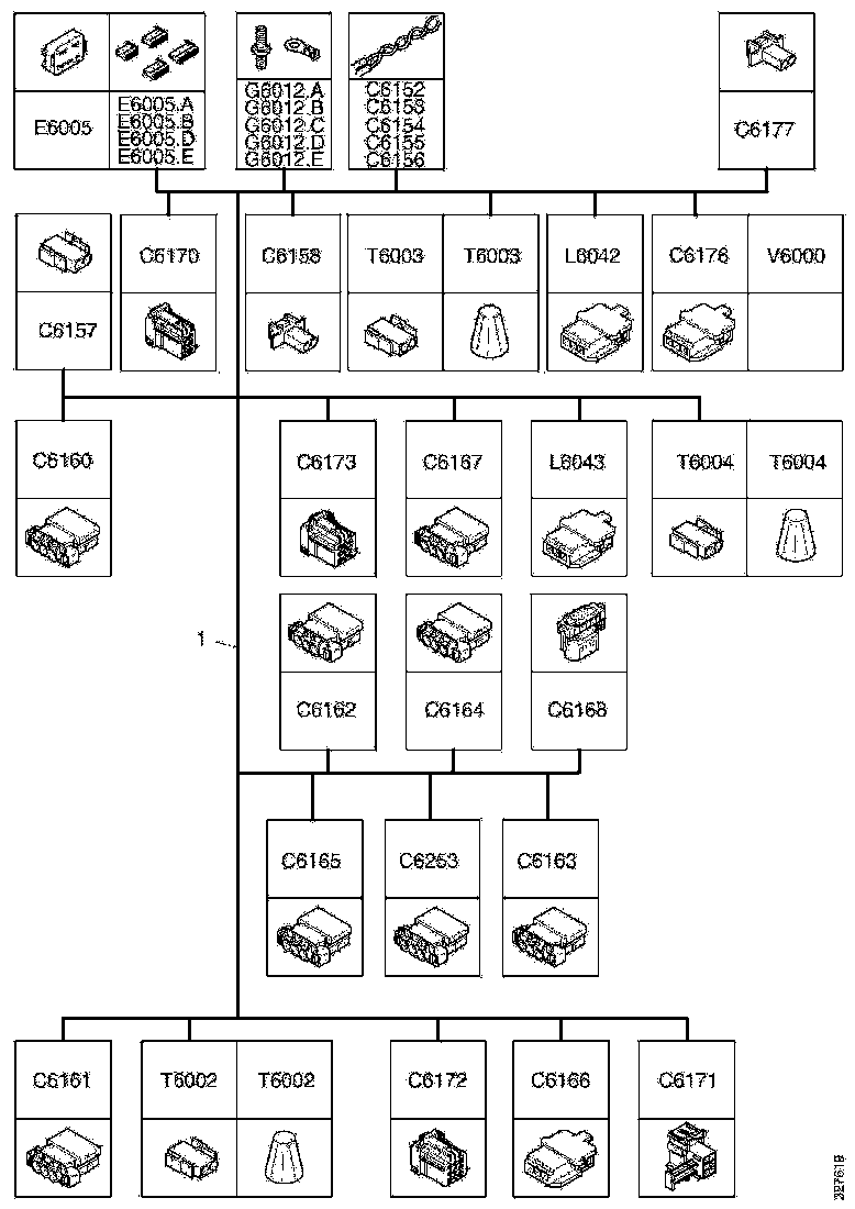 Buy 2062668 CABLE HARNESS SCANIA