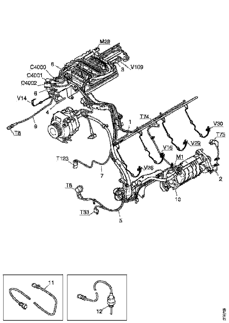Buy 2063449 CABLE HARNESS SCANIA