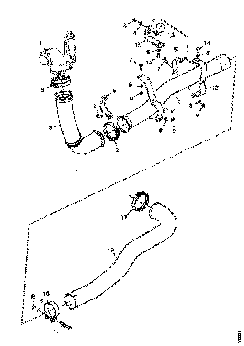 Buy 2064173 EXHAUST PIPE SCANIA