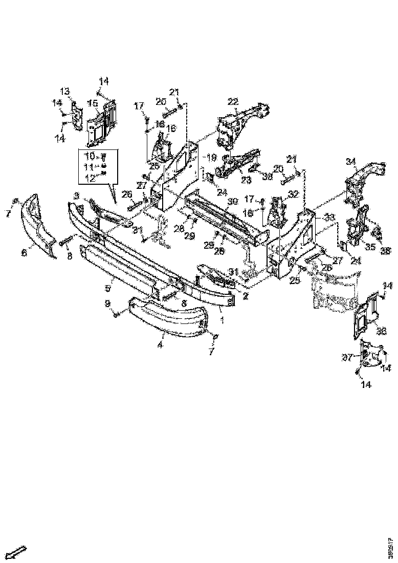 Buy 2066395 Frame extension SCANIA