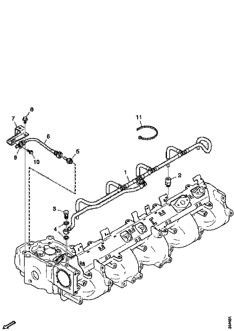 Buy 2072120 BLEED PIPE SCANIA