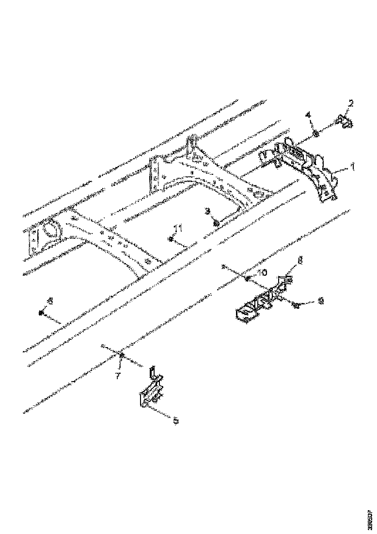 Buy 2072816 GUIDE RAIL SCANIA