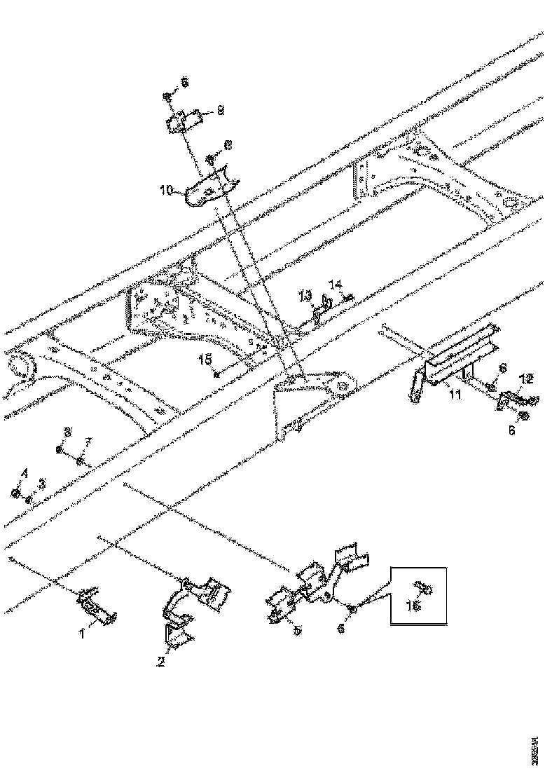 Buy 2073325 GUIDE RAIL SCANIA