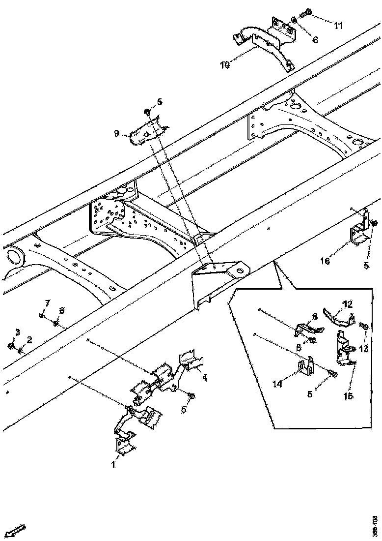 Buy 2073330 GUIDE RAIL SCANIA
