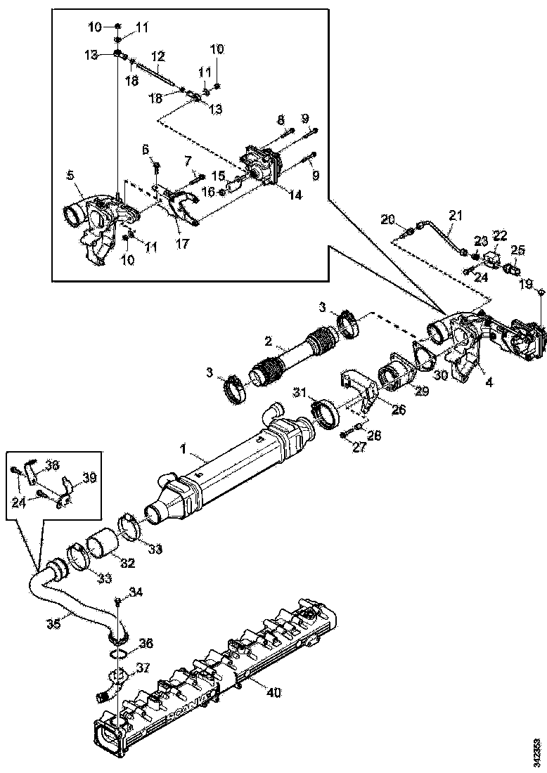Buy 2074015 LEVER SCANIA