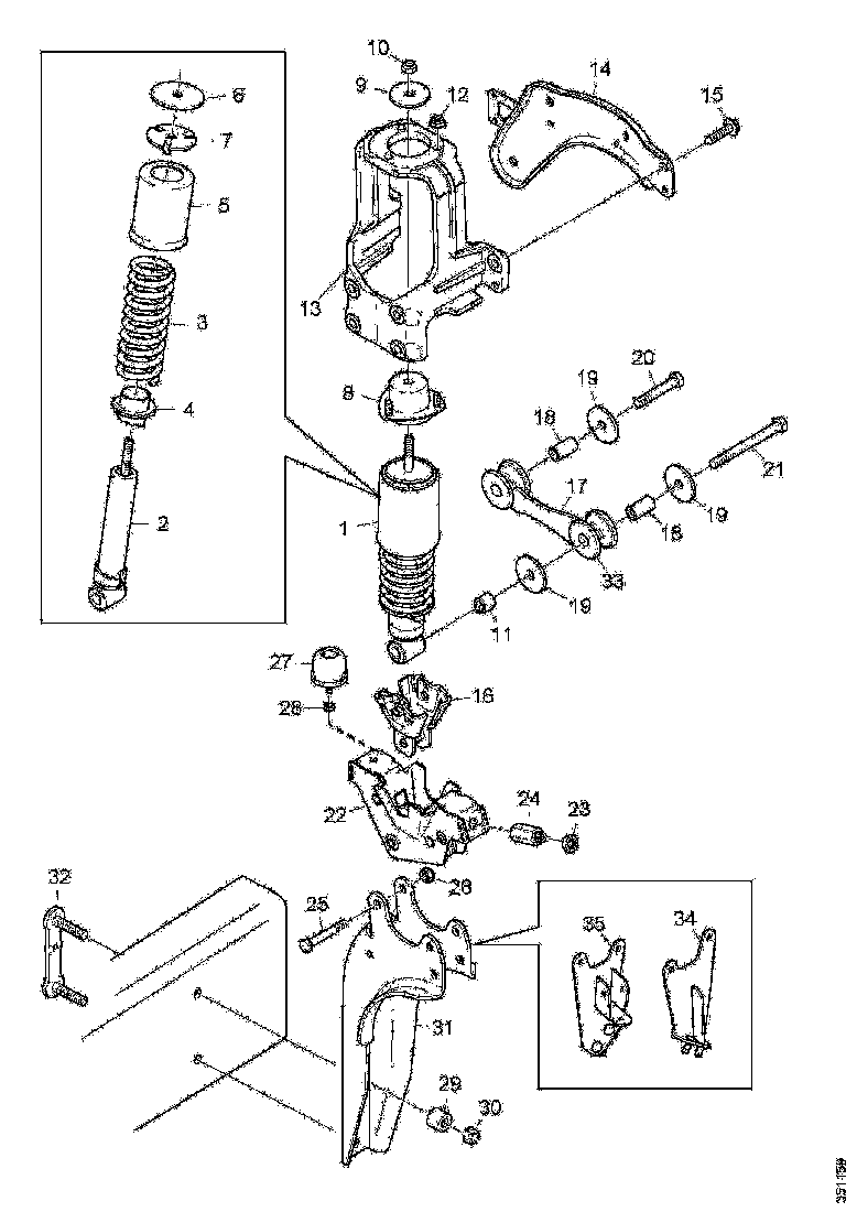 Buy 2074020 SHOCK ABSORBER SCANIA
