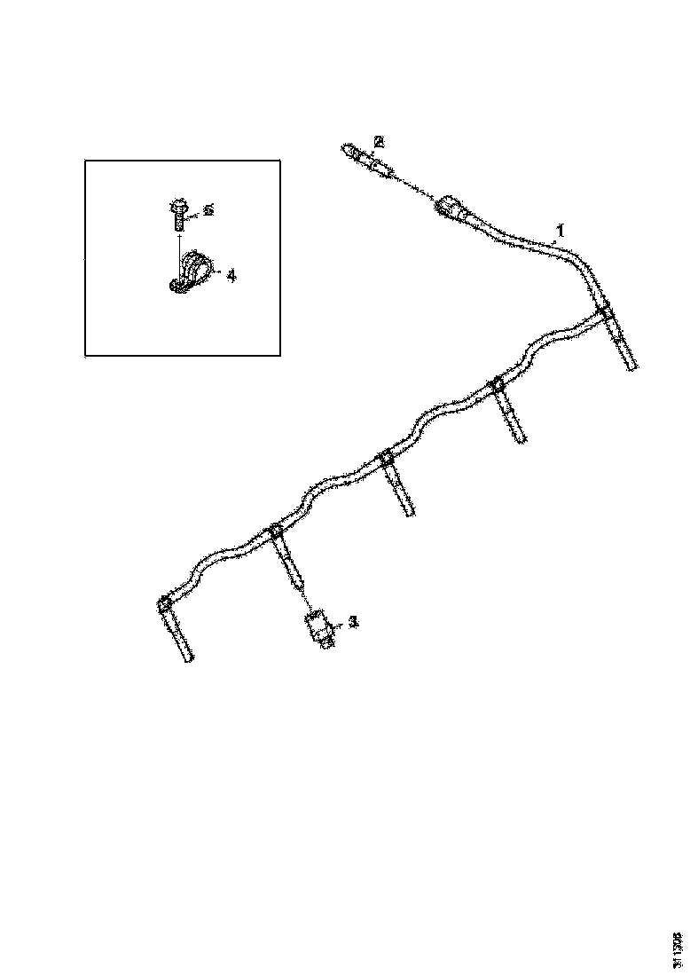 Buy 2078132 BLEED PIPE SCANIA