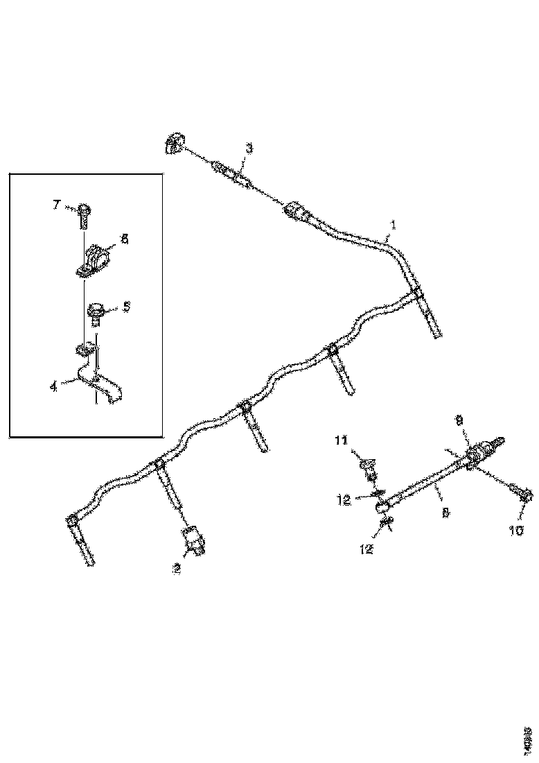 Buy 2078136 BLEED PIPE SCANIA
