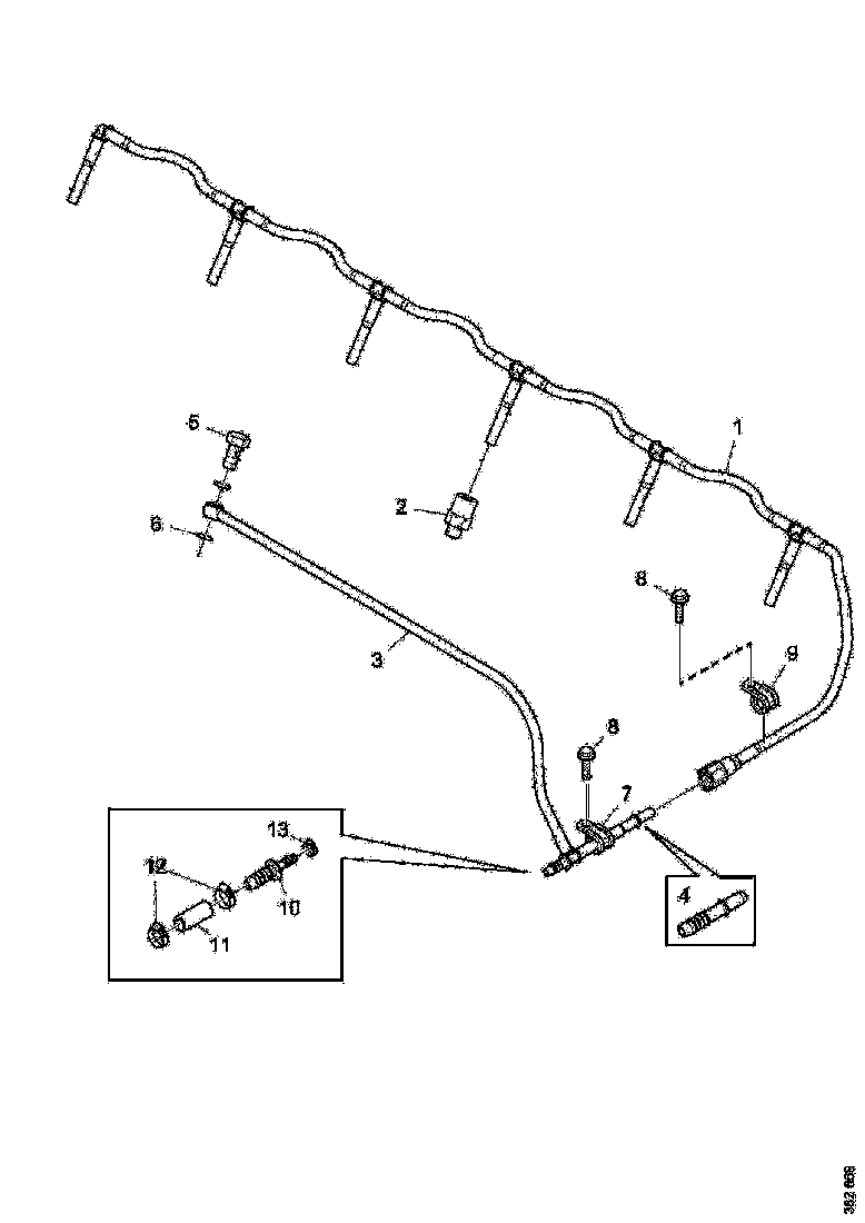 Buy 2078139 BLEED PIPE SCANIA