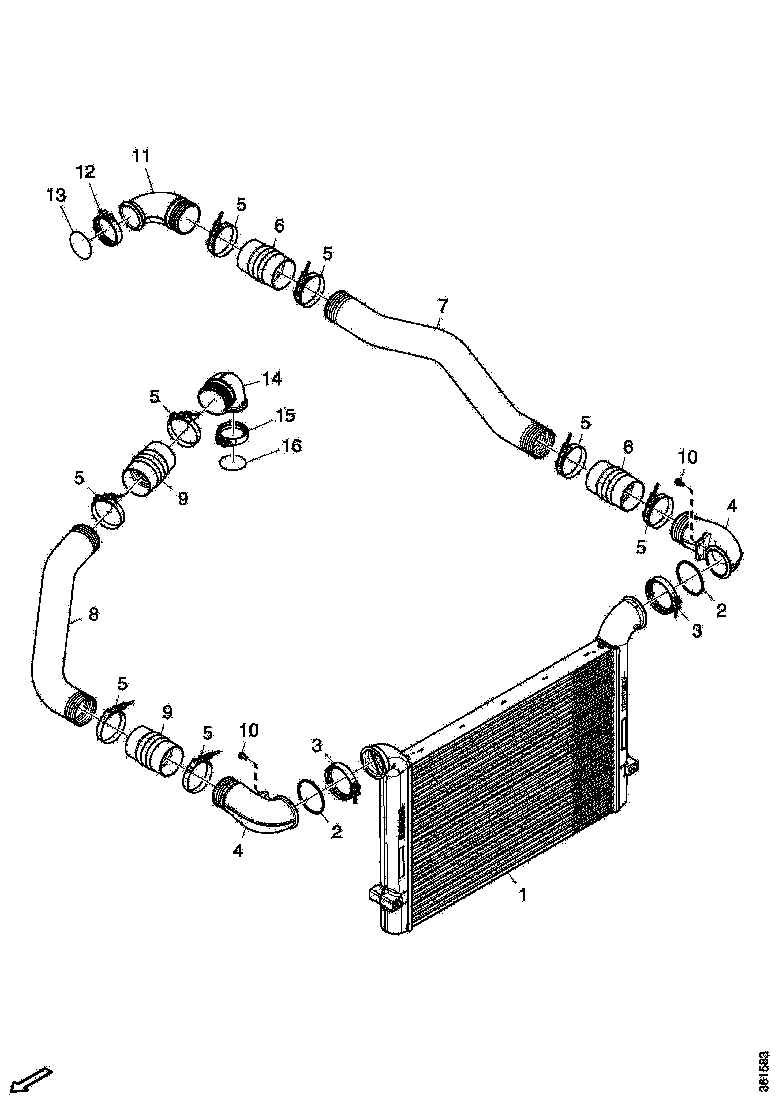 Buy 2080652 CHARGE AIR SCANIA
