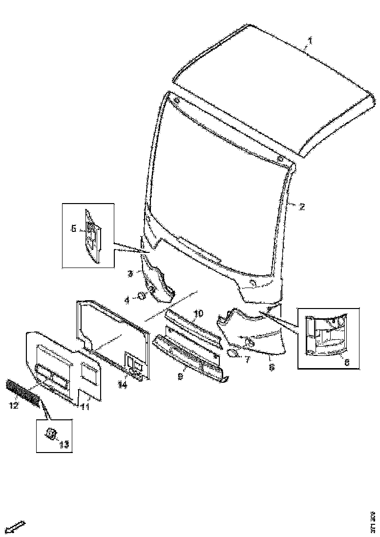 Buy 2081452 PANEL SCANIA