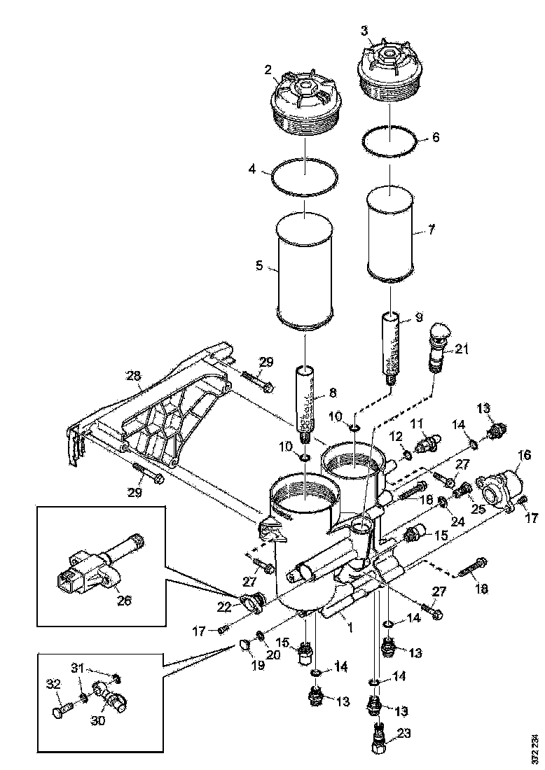 Buy 2082400 FUEL HEATER SCANIA