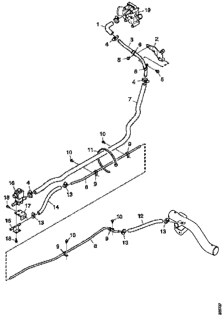 Buy 2082460 HOSE ASSEMBLY SCANIA