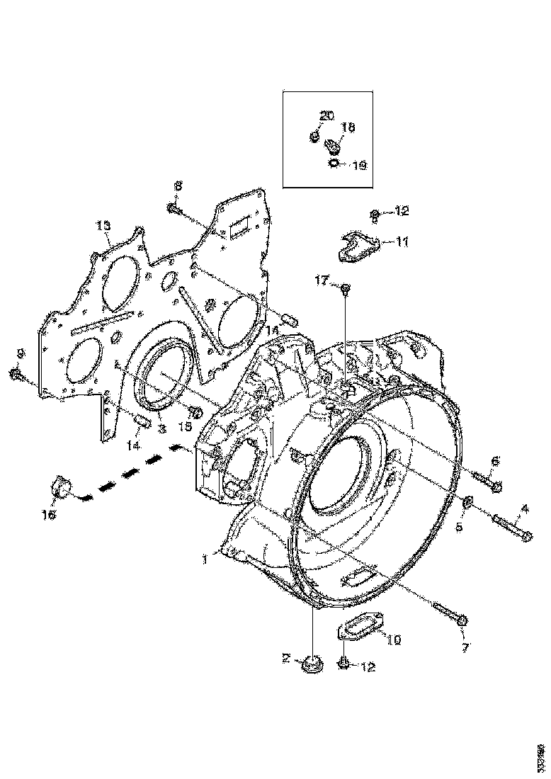 Buy 2082643 FLYWHEEL H SCANIA