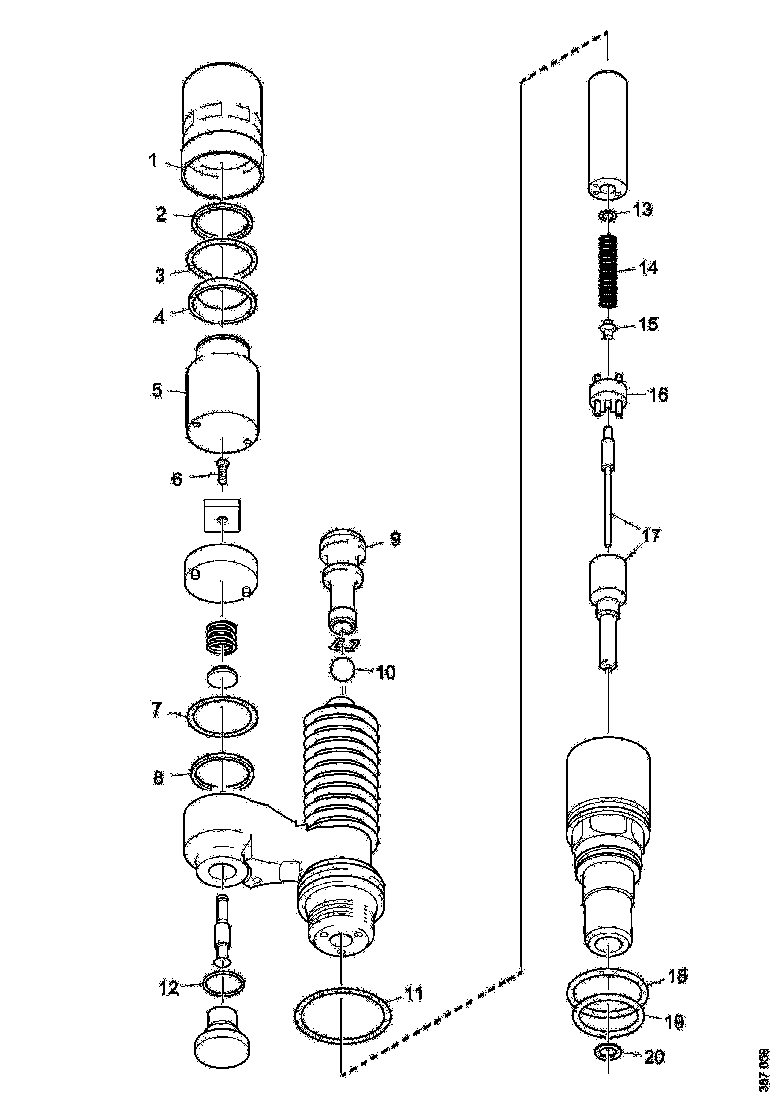 Buy 2083832 REPAIR KIT SCANIA