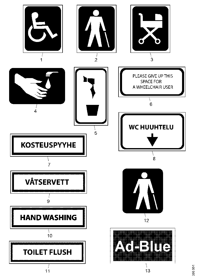 Buy 2086817 STICKER SCANIA