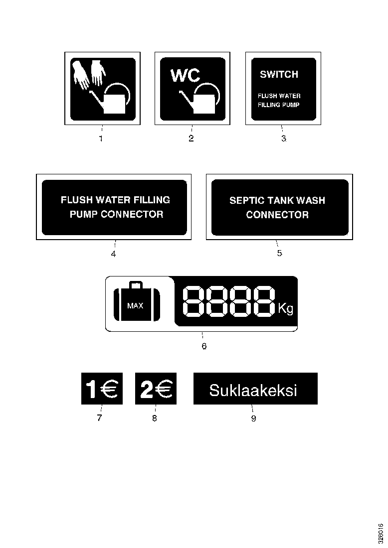 Buy 2086834 STICKER SCANIA