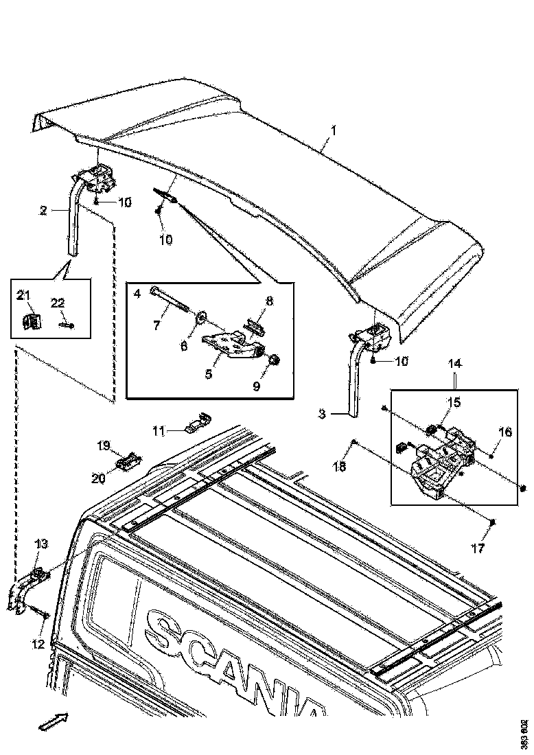 Buy 2087760 AIR DEFLECTOR SCANIA