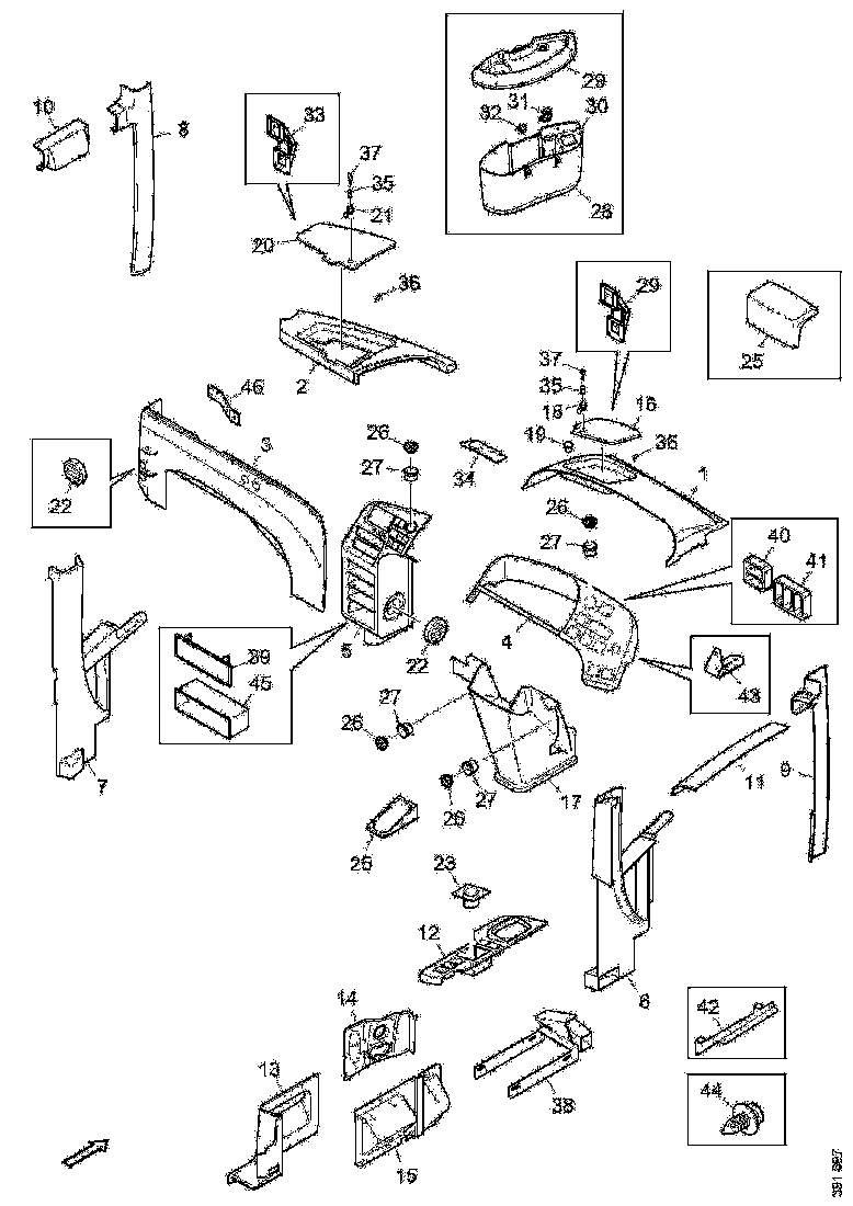 Buy 2091467 HINGE SCANIA