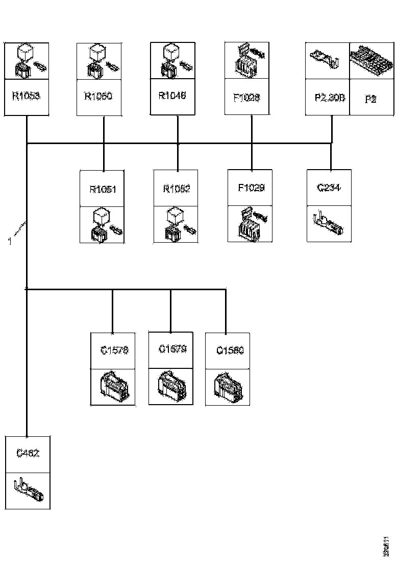 Buy 2091532 CABLE HARNESS SCANIA