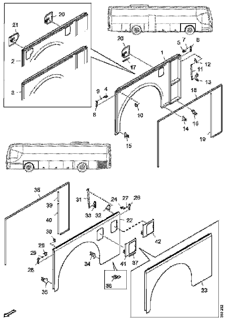 Buy 2091968 EDGE COVER SCANIA