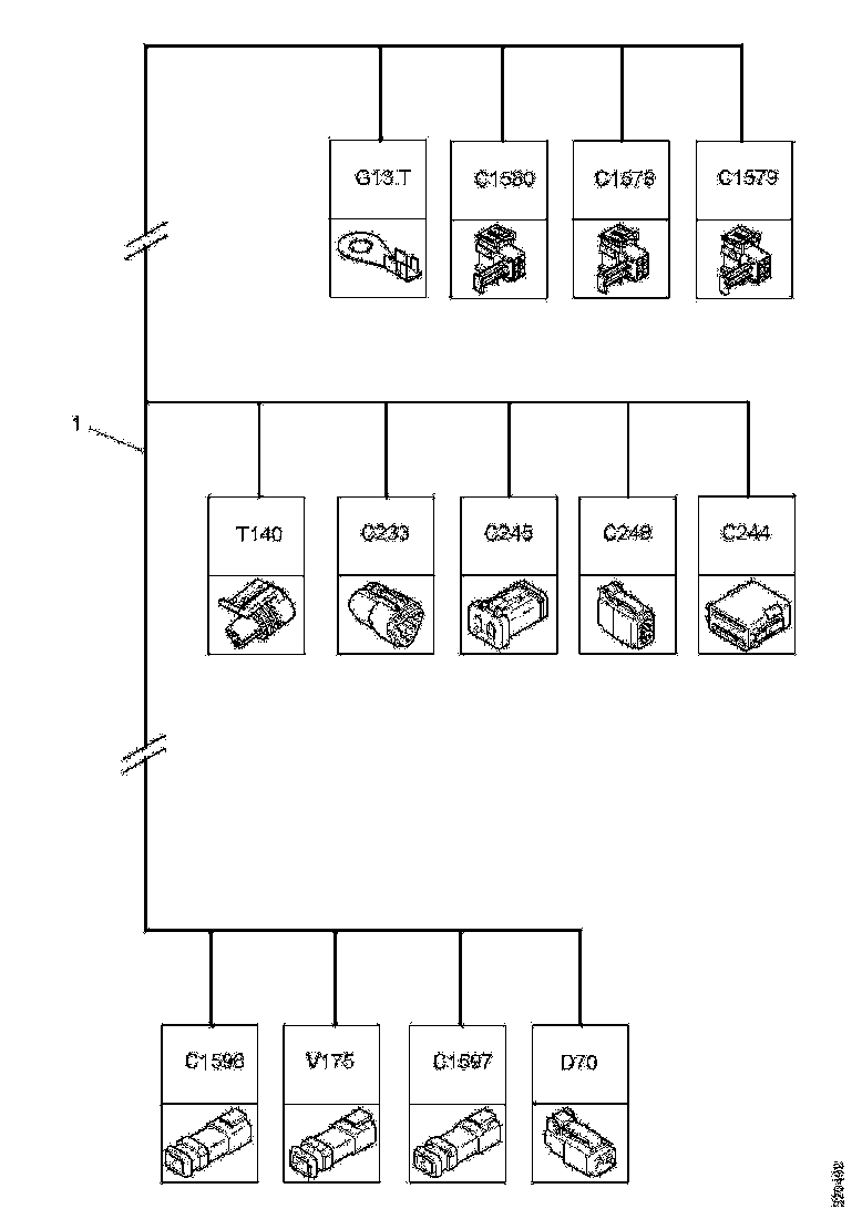 Buy 2092142 CABLE HARNESS SCANIA