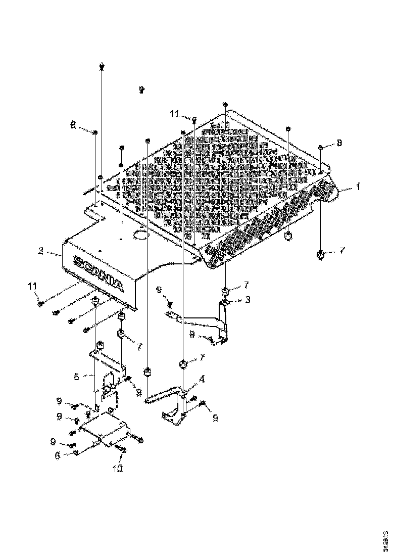 Buy 2092579 BRACKET SCANIA