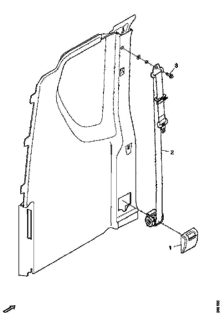 Buy 2095038 SAFETY BELT SCANIA
