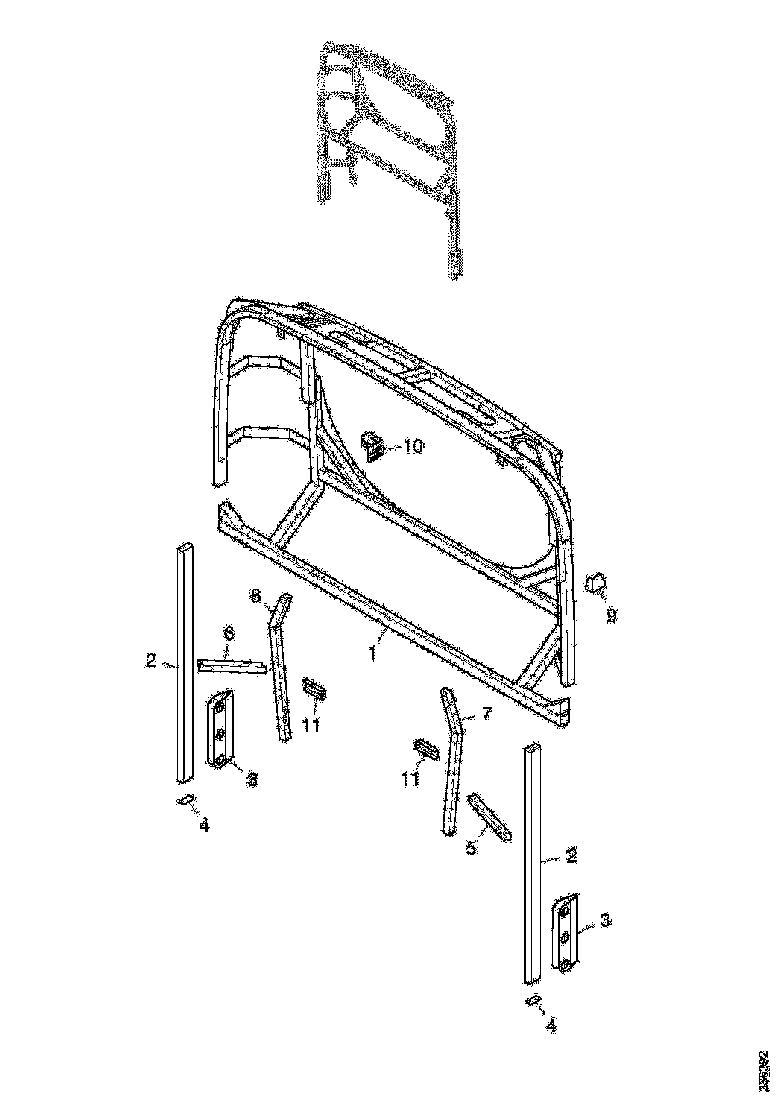 Buy 2096689 BODY STRUCTURE SCANIA