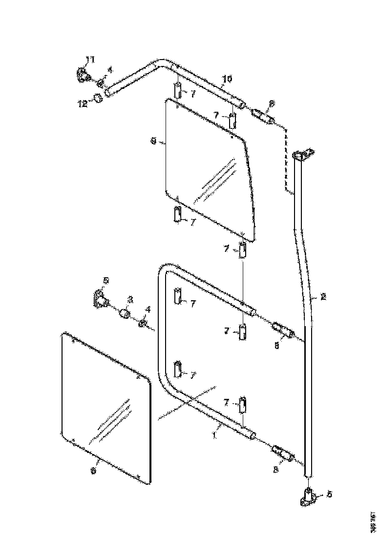 Buy 2097143 STANCHION SCANIA