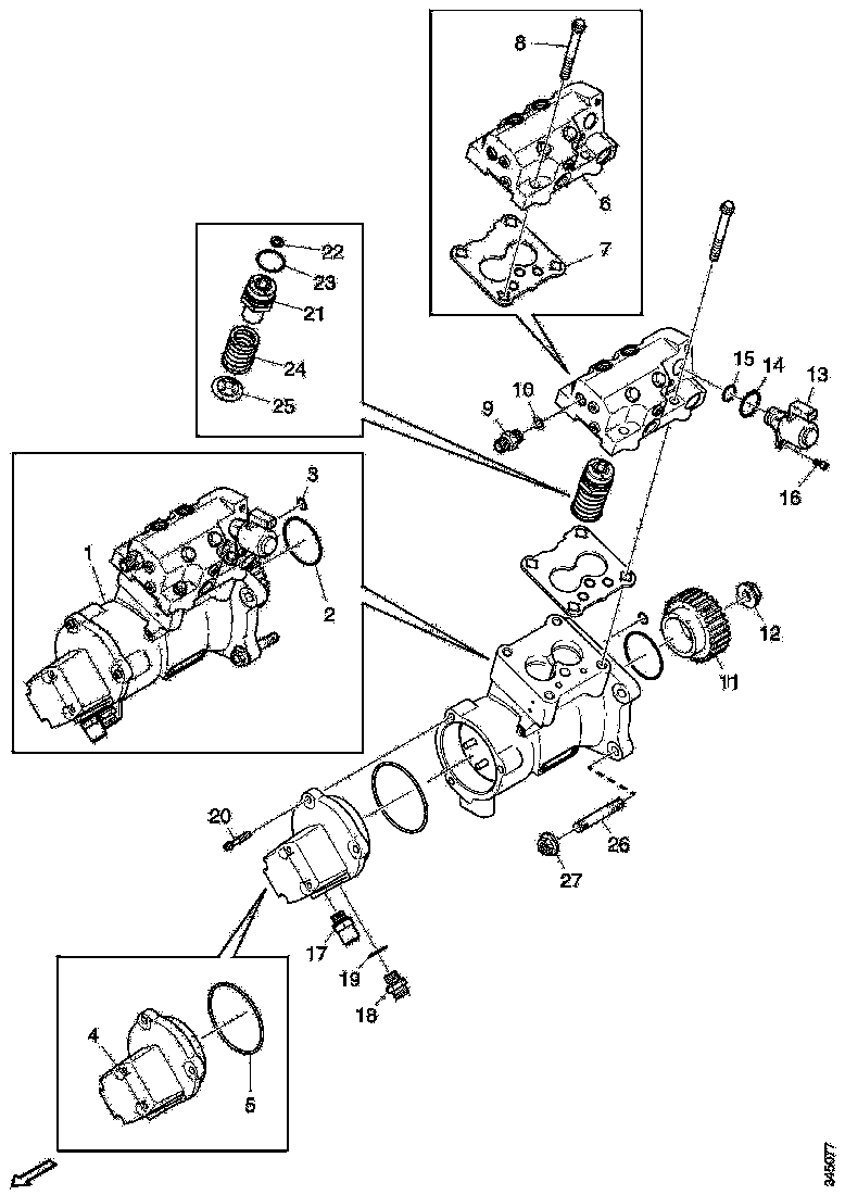 Buy 2097382 FUEL PUMP HEAD SCANIA