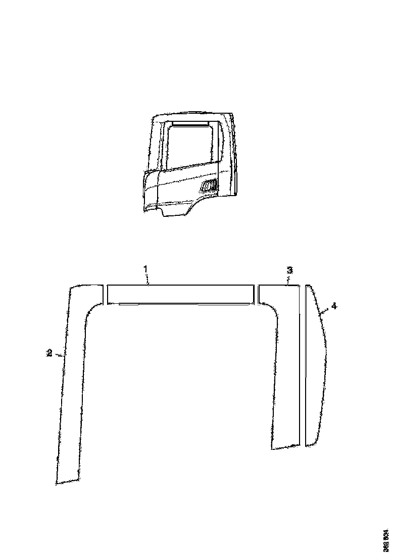 Buy 2097853 CONTRAST TAPE SCANIA