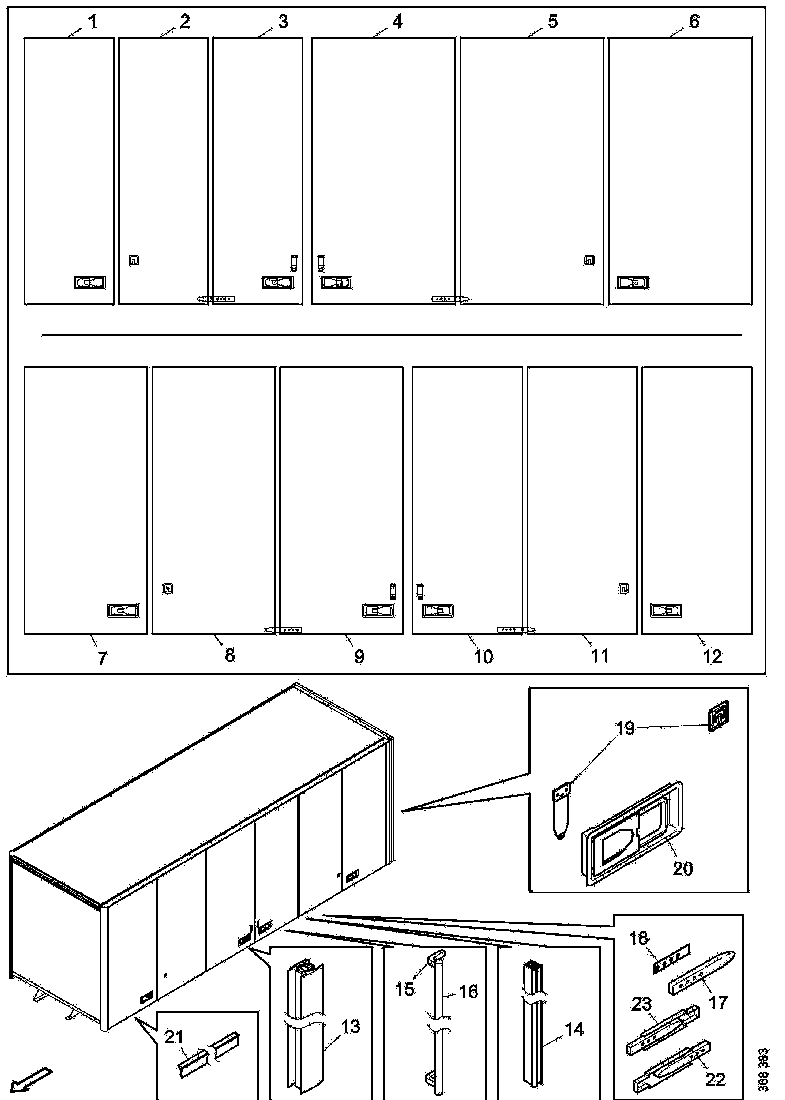 Buy 2099153 DOOR SCANIA