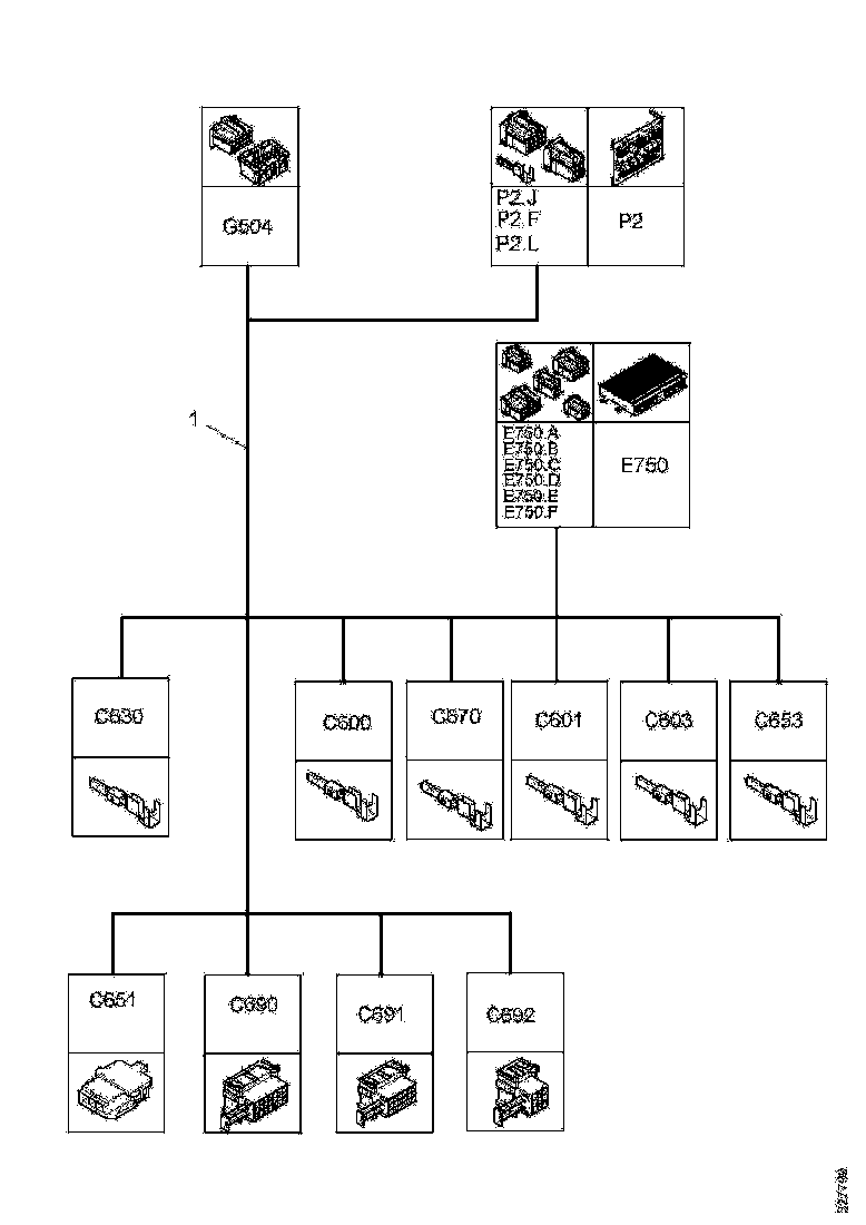 Buy 2099230 CABLE HARNESS SCANIA