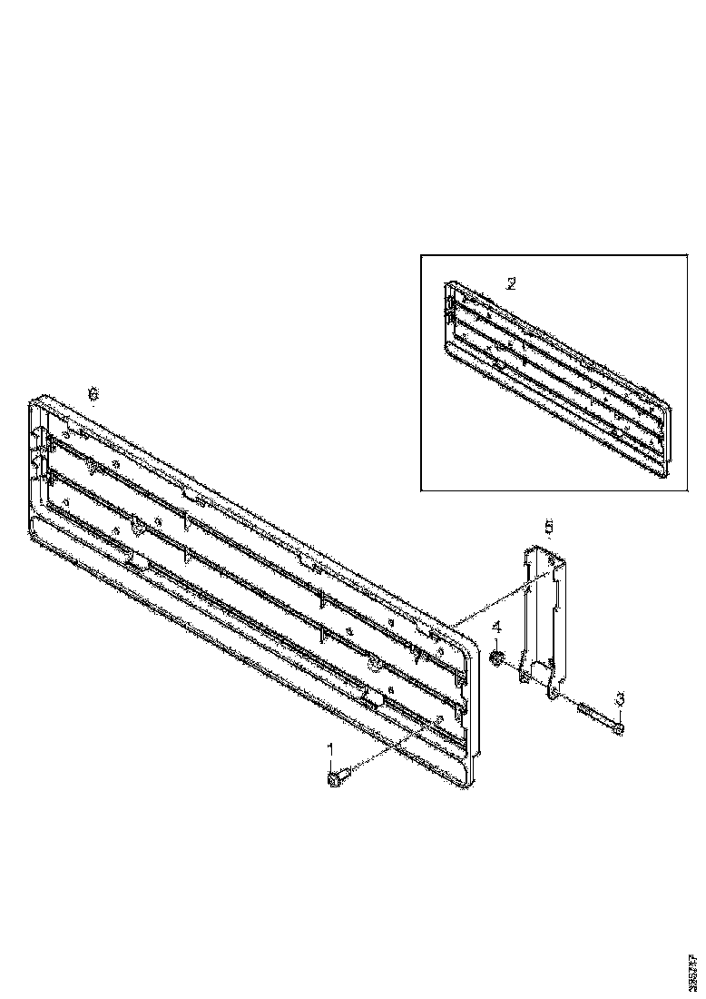Buy 2100989 REG. PLATE SCANIA