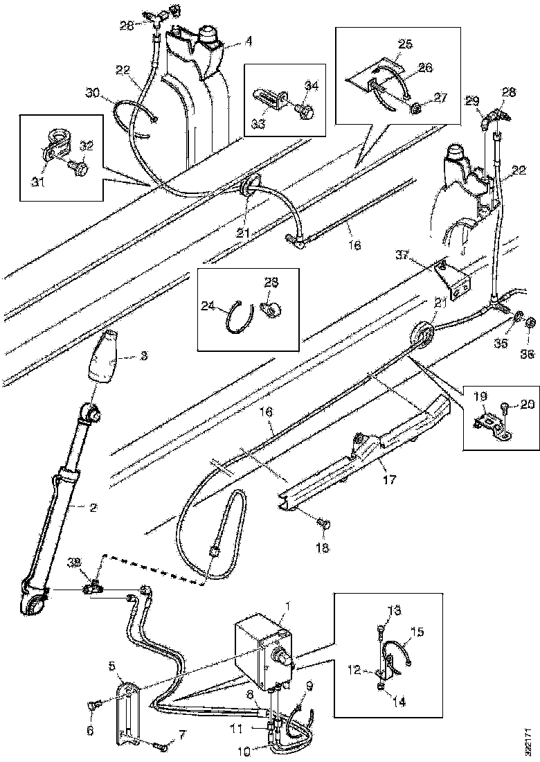 Buy 2101185 BRACKET SCANIA