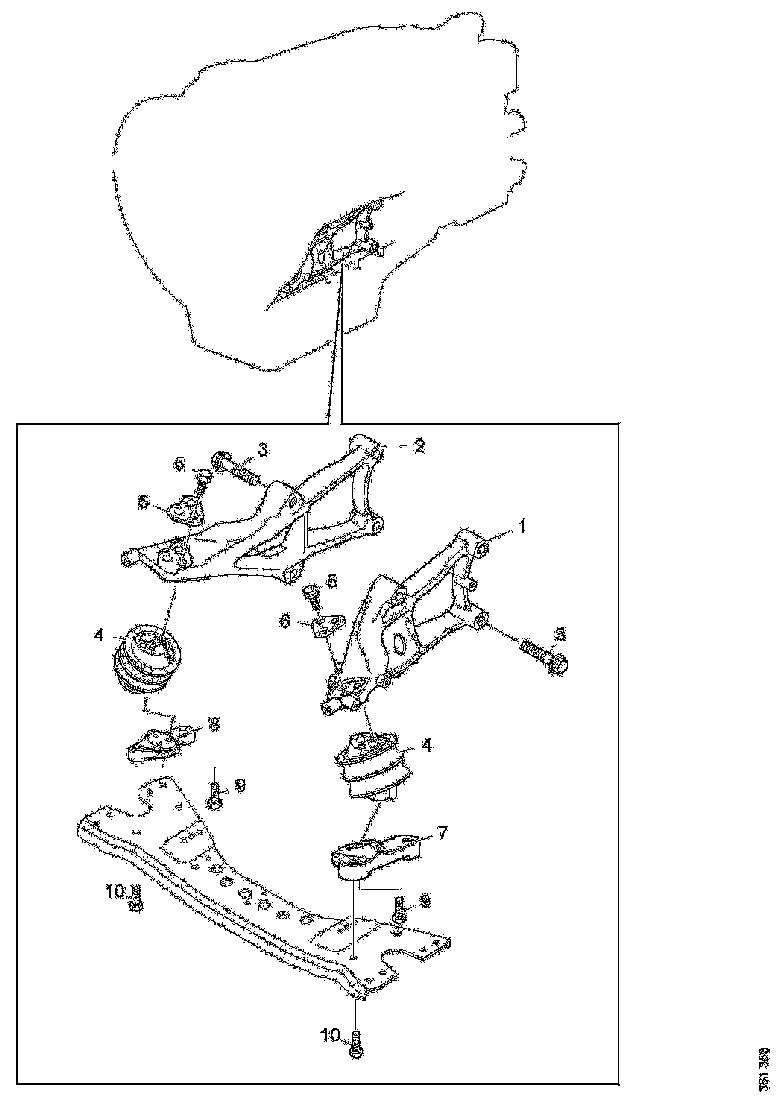 Buy 2104100 ENGINE BRACKET RH SCANIA