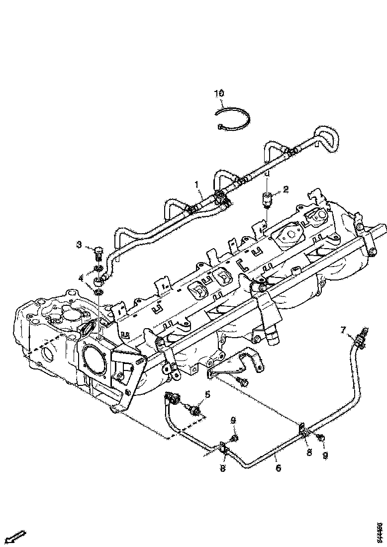 Buy 2106797 BLEED PIPE SCANIA