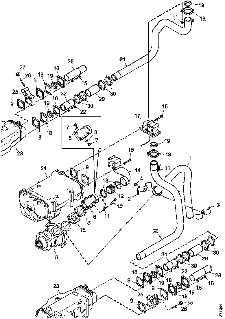 Buy 2107373 CLAMP SCANIA