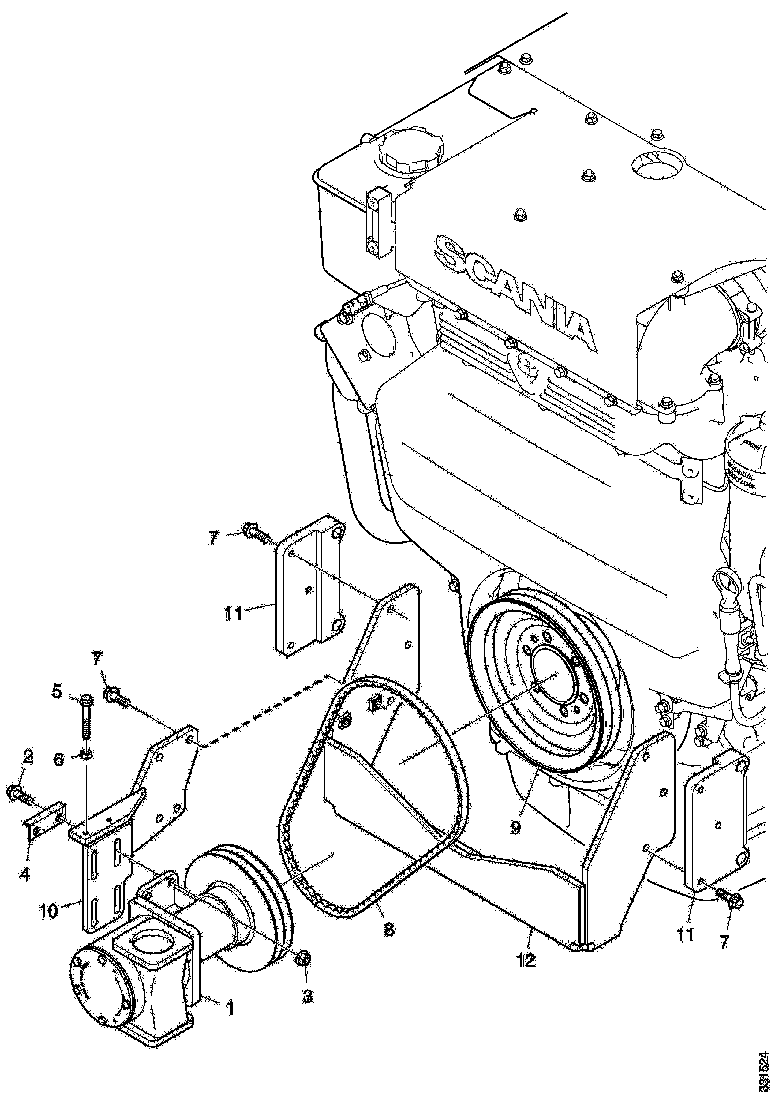 Buy 2108558 BRACKET SCANIA