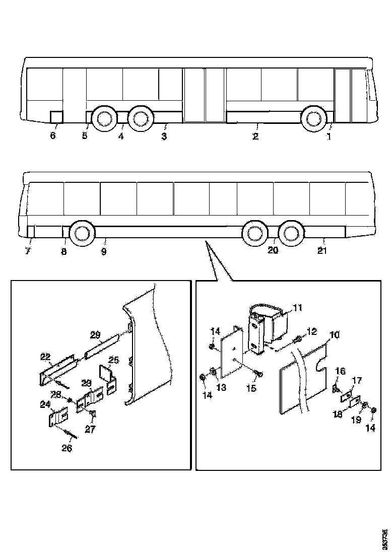 Buy 2110336 SIDE PANEL SCANIA