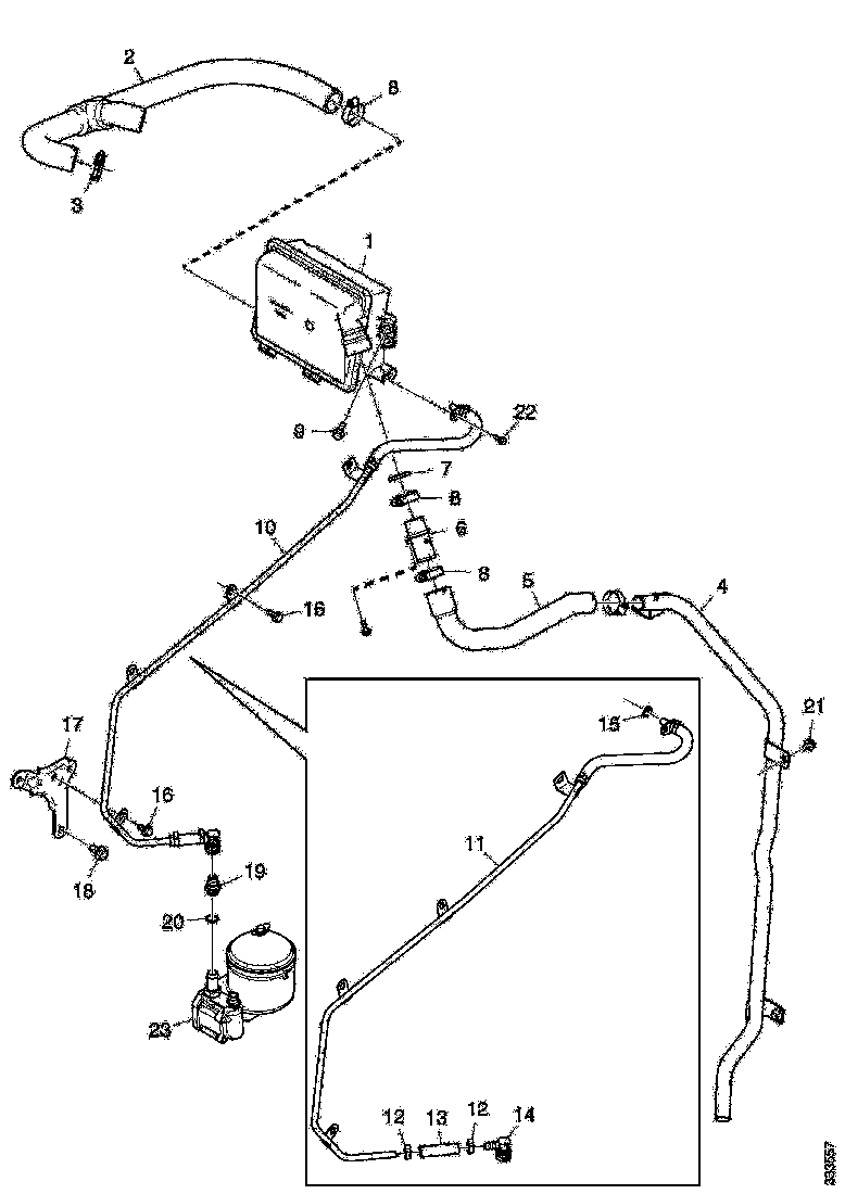 Buy 2111574 HOSE SCANIA