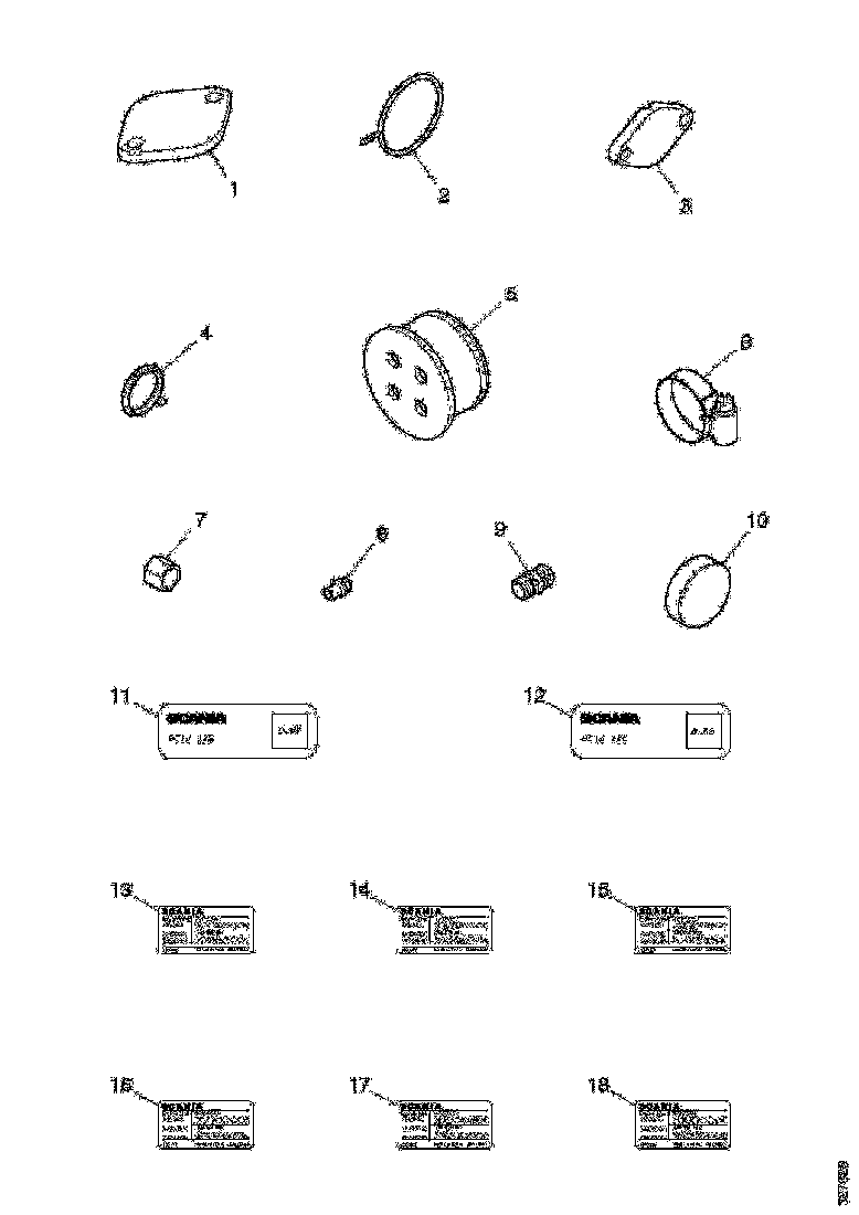Buy 2112176 CONVERSION KIT SCANIA
