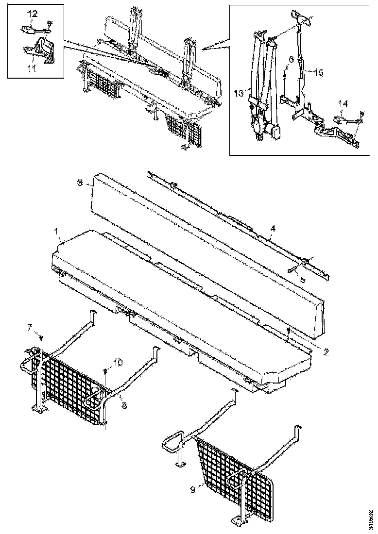 Buy 2113155 BED SUPPOR SCANIA