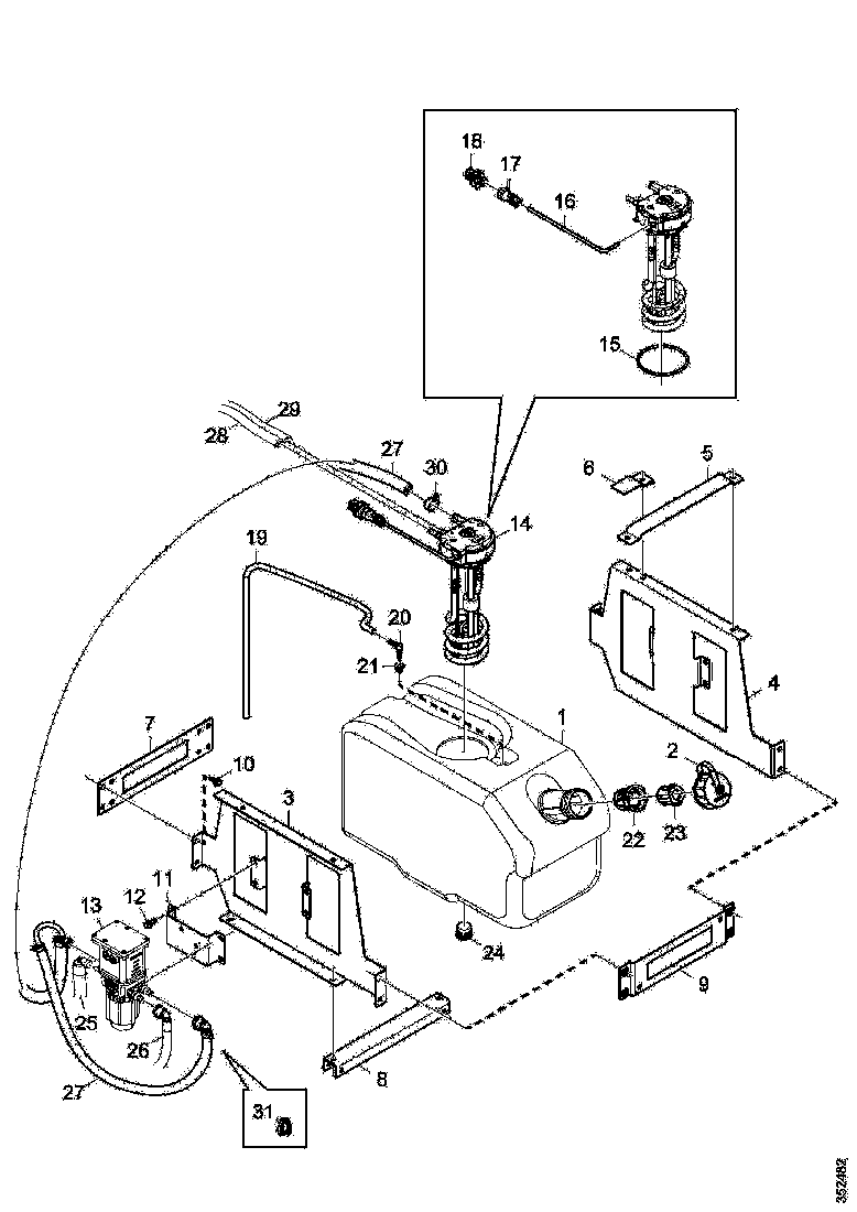 Buy 2113860 BRACKET SCANIA