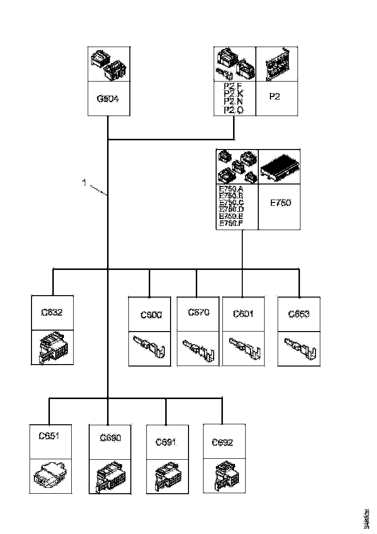 Buy 2117082 CABLE HARNESS SCANIA