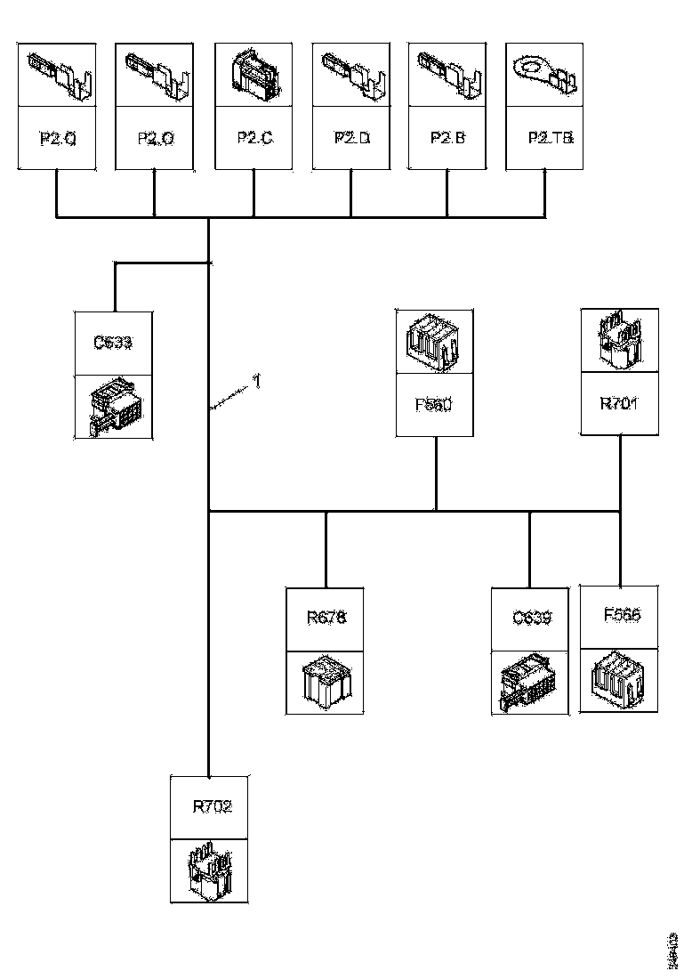 Buy 2117104 CABLE HARNESS SCANIA