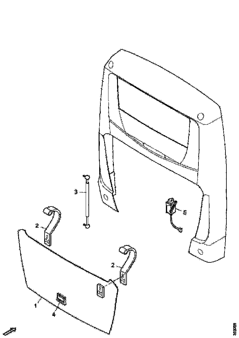 Buy 2119301 HINGE SCANIA