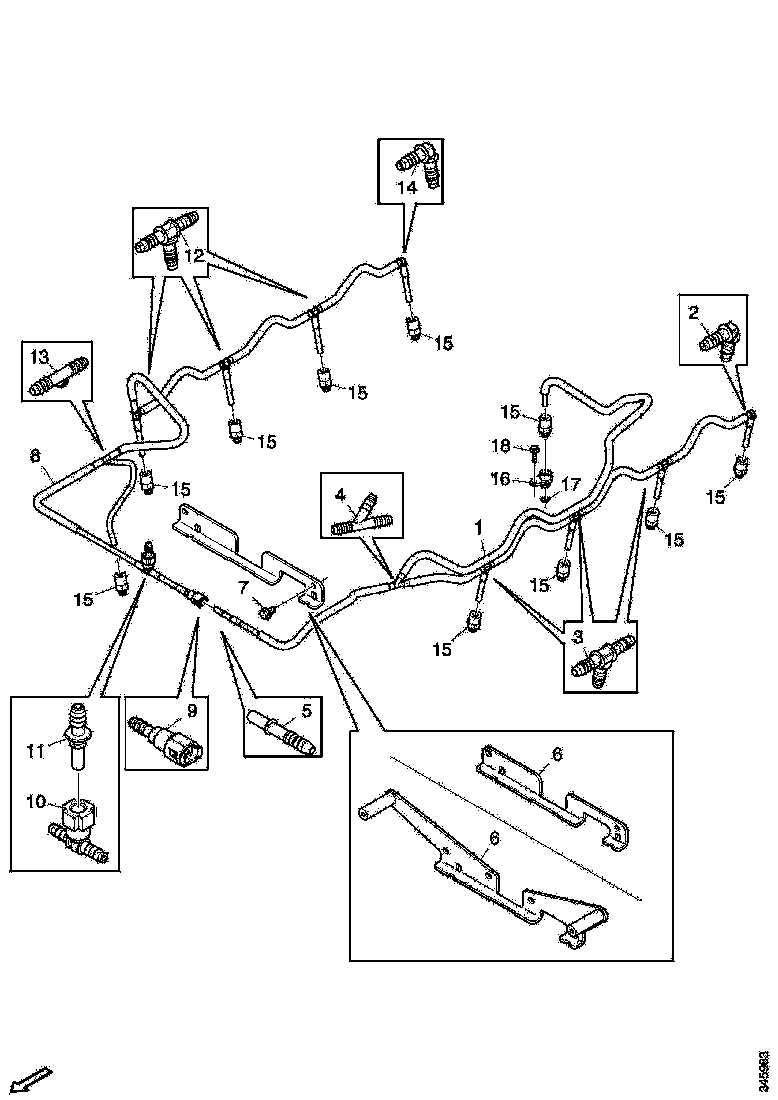 Buy 2121335 BLEED PIPE SCANIA